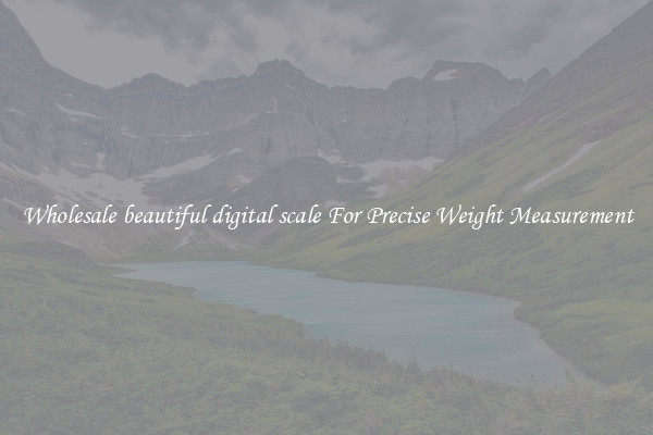 Wholesale beautiful digital scale For Precise Weight Measurement