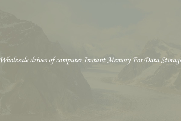 Wholesale drives of computer Instant Memory For Data Storage