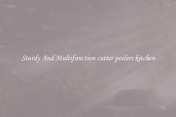 Sturdy And Multifunction cutter peelers kitchen