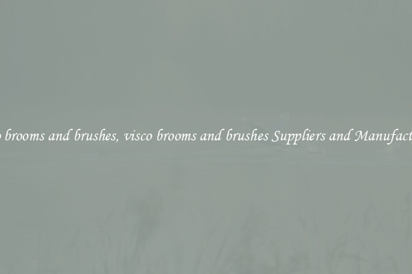 visco brooms and brushes, visco brooms and brushes Suppliers and Manufacturers